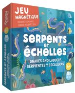 Serpents et échelles : jeu magnétique = snakes and ladders : magnetic game = serpientes y escaleras