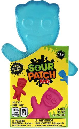 Jouet spongieux pour enfants ''sour patch''