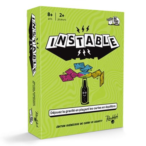 Instable - cards vs gravity (édition québécoise) - fr