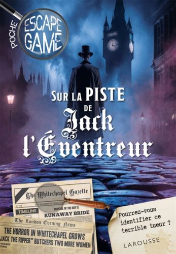 Escape game de poche sur la piste de jack l''eventreur