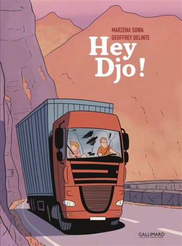 Hey djo !, gallimard bande dessinée