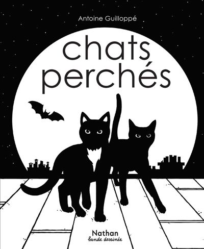 Chats perchés, bande dessinée. mini bulles