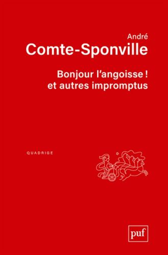 Bonjour l''angoisse ! : et autres impromptus