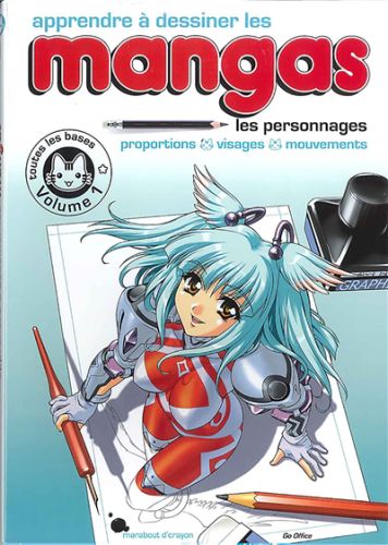 Les personnages, tome 1, apprendre à dessiner les mangas (nouv. ed.)