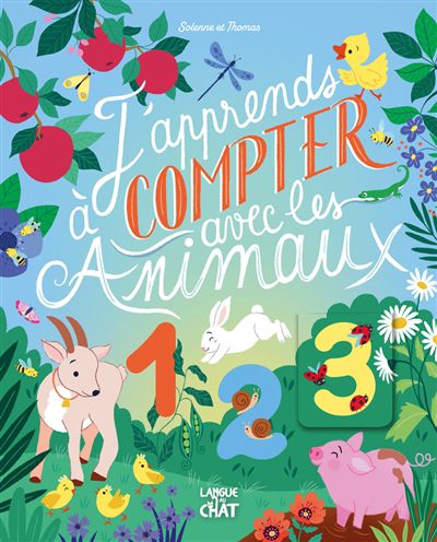 J'apprends à compter avec les animaux, mon premier abécédaire