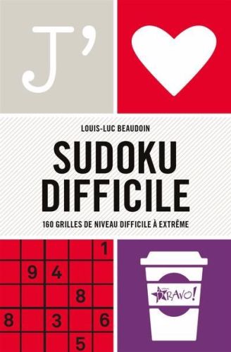 J''aime - sudoku difficile : 160 grilles de niveau difficile à extrême