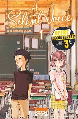 A silent voice, vol. 1, a silent voice, 1