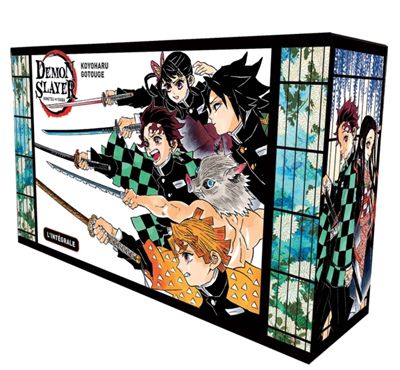 Coffret demon slayer : t01 à t23 : l'intégrale, shonen