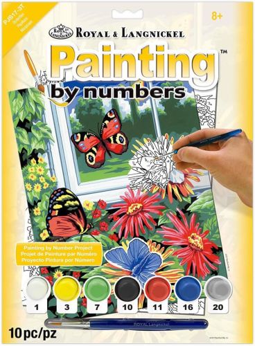 Peinture à numéros junior small - papillons