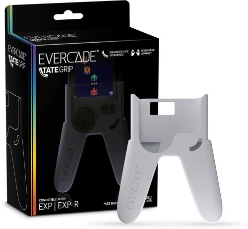 Evercade support de contrôleur tate grip gris