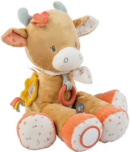 Nattou - doudou d'activités mila la vache 45 cm