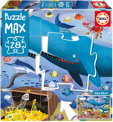 Casse-tête : puzzle max - animaux sous la mer (28)