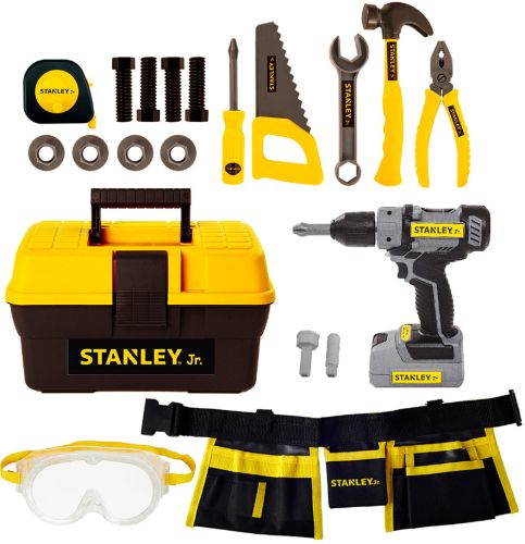 Stanley jr. - ensemble d'outils à batterie 21 pcs