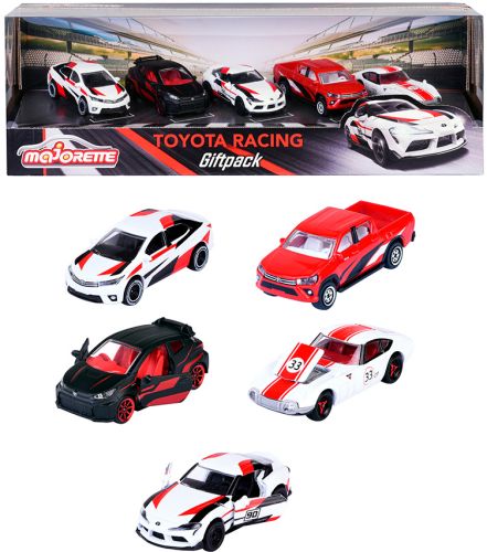 Emballage cadeau toyota racing 5 pièces