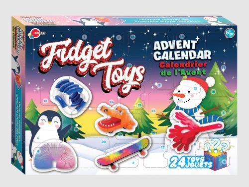 Calendrier de l'avent - fidget saisonnier