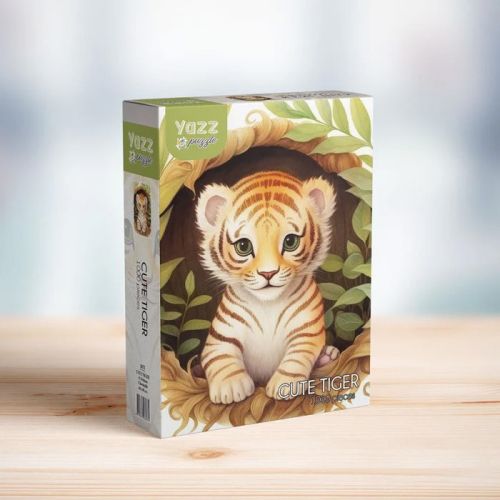 Casse-tête : ''cute tiger'' (1000)