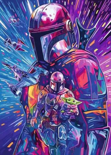 Casse-tête : star wars - the mandalorian (500)