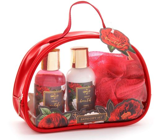 Coffret cadeau de bain parfumé - floral festif