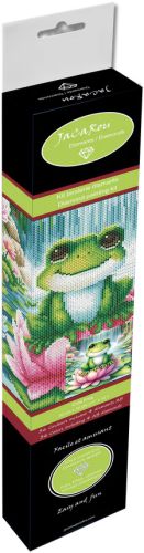 Broderie de diamant : cute frog