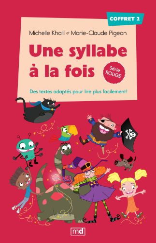 Une syllabe à la fois - coffret 2 série rouge