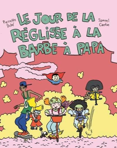 Le jour de la réglisse à la barbe à papa / le jour de la réglisse à l'air féroce