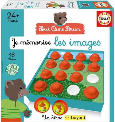 Je mémorise les images - petit ours brun (vf)