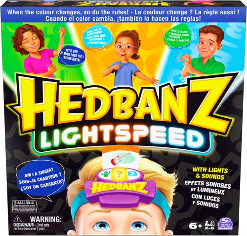 Hedbanz lightspeed - sons et lumières