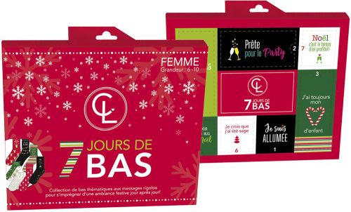 Calendrier de bas noël