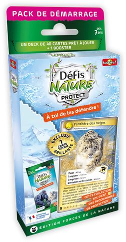 Défis nature protect - pack de démarrage : panthère des neiges (fr)