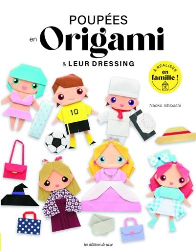 Poupées en origami & leur dressing