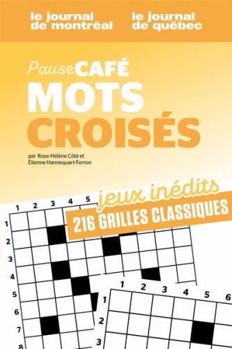 Pause café - mots croisés - vol.3 no.2