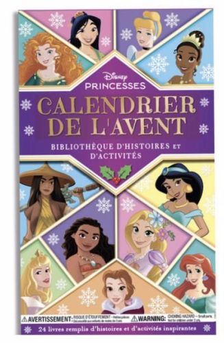 Disney princesses - calendrier de l'avent