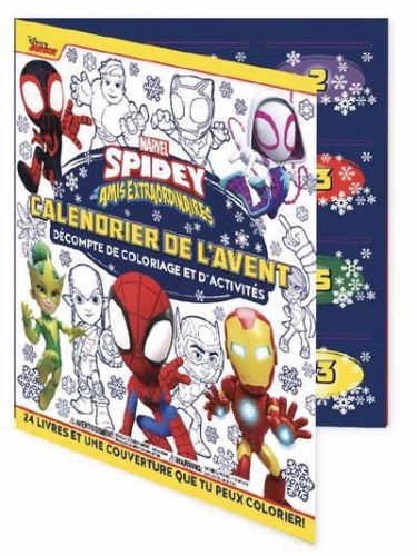 Marvel - spidey et ses amis extraordinaires - calendrier de l'avent