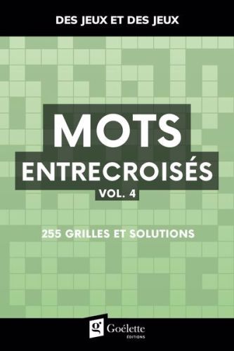 Mots entrecroisés, vol. 4