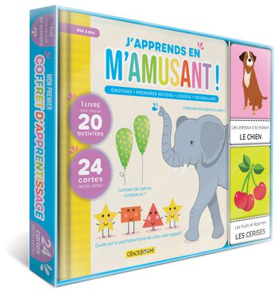 Mon premier coffret d'apprentissage - j'apprends en m'amusant !