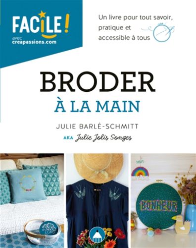 Broder à la main