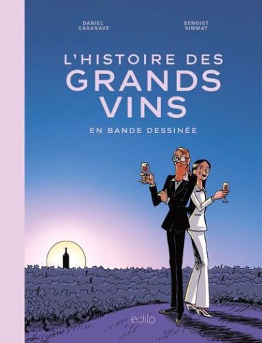 L' histoire des grands vins en bande dessinée