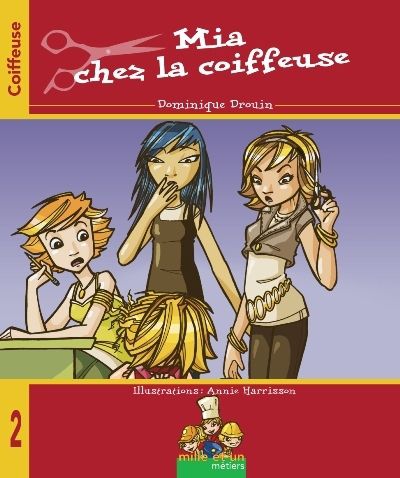 Mia chez la coiffeuse