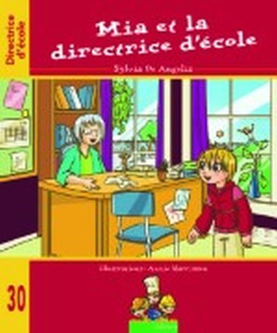 Mia et la directrice d'école